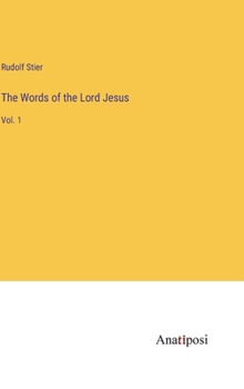 Hardcover The Words of the Lord Jesus: Vol. 1 Book