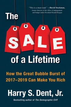 Hardcover The Sale of a Lifetime: How the Great Bubble Burst of 2017-2019 Can Make You Rich Book