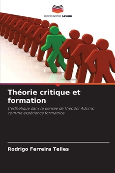 Paperback Théorie critique et formation [French] Book