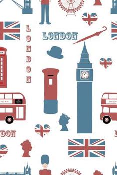 Paperback London: Great Britain Unlined Notebook (Journal, Diary) Book