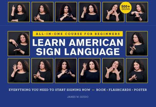 Paperback Learn American Sign Language: All-In-One Course for Beginners Book