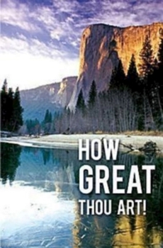 Misc. Supplies How Great Thou Art Hymn Bulletin (Pkg of 50) Book