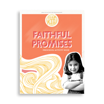 Paperback Teamkid: Faithful Promises - Preschool Activity Book