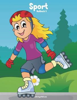 Paperback Sport-Malbuch 3 [German] Book