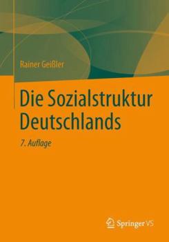 Paperback Die Sozialstruktur Deutschlands [German] Book