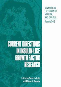 Paperback Current Directions in Insulin-Like Growth Factor Research Book
