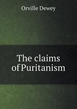 Paperback The claims of Puritanism Book
