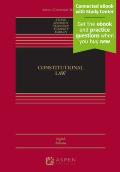 Hardcover Constitutional Law: [Connected eBook with Study Center] Book