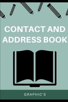 Paperback Contact and Address Book: Organizer - notebook Book