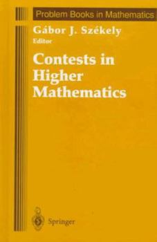 Hardcover Contests in Higher Mathematics: Miklós Schweitzer Competitions 1962-1991 Book