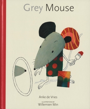 Hardcover Grey Mouse Book