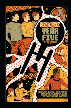 Hardcover Star Trek: Year Five Deluxe Edition--Book Two Book