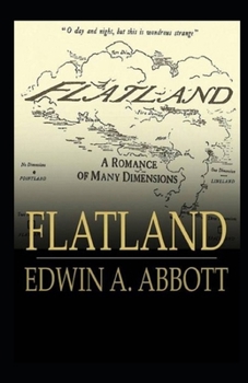 Paperback Flatland: A Romance of Many Dimensions Illustrated Book