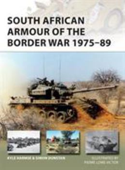 Paperback South African Armour of the Border War 1975-89 Book