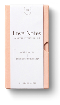 Misc. Love Notes: A Letter-Writing Kit: Written by You about Your Relationship Book
