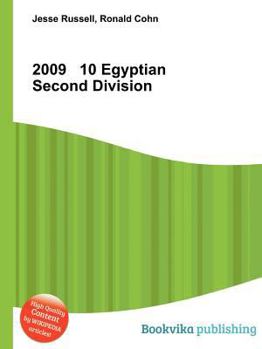 Paperback 2009 10 Egyptian Second Division Book