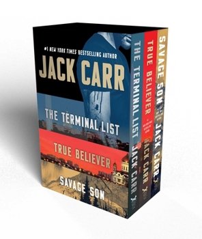 Paperback Jack Carr Terminal List Boxed Set: The Terminal List, True Believer, Savage Son Book