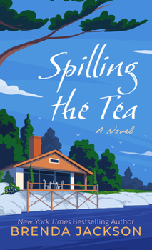 Hardcover Spilling the Tea [Large Print] Book