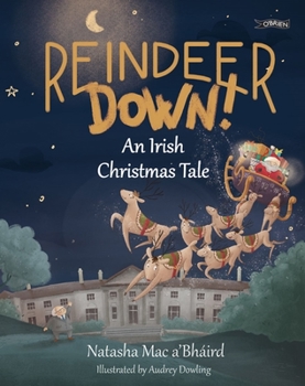 Paperback Reindeer Down!: An Irish Christmas Tale Book