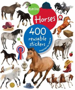 Paperback Eyelike Stickers: Horses Book