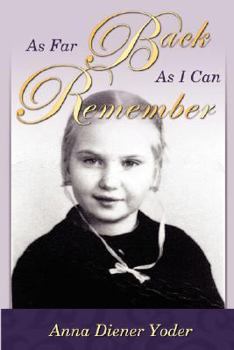 Paperback As Far Back As I Can Remember Book