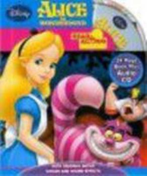 Hardcover Disney CD Read Along: Alice in Wonderland Book