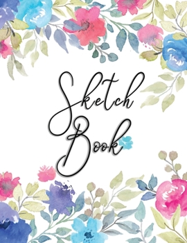 Paperback Sketch Book: Sketchbook Personalized Artist: 110 pages, Sketching, Drawing and Creative Doodling. Notebook and Sketchbook to Draw a Book