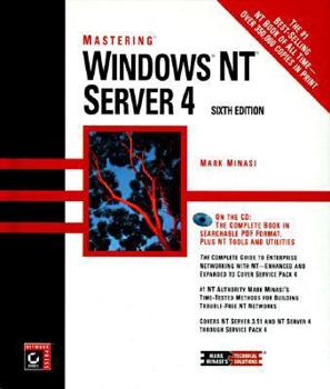 Hardcover Mastering Windows NT Server 4 [With *] Book
