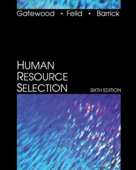 Hardcover Human Resource Selection Book