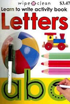 Paperback Wipe Clean Activity Book Letters (Wipe Clean Activity Books) Book