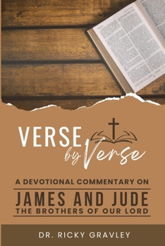 Paperback Verse by Verse a Devotional Commentary on James and Jude Book