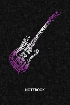 NOTEBOOK: Guitarist Note Book Grid-lined 6x9 - Instruments Journal A5 Gridded - Instrumentalist Planner Guitar Player 120 Pages SQUARED - Heavy Metal ... Soft Cover - Concert Band Birthday Present