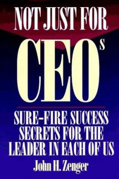 Hardcover Not Just for Ceos Book