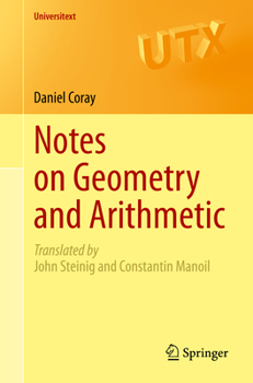 Paperback Notes on Geometry and Arithmetic Book