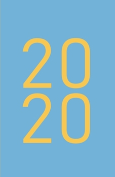 2020: Modern Light Blue Cover Design - Monthly & Weekly Planner / Diary / Agenda from January until December 2020, monthly grid, lined weekly pages + ... PLANNING (Modern One Color 2020 Collection)