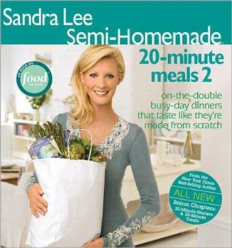 Paperback Sandra Lee Semi-Homemade 20-Minute Meals 2 Book