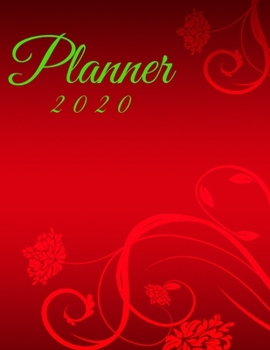 Paperback planner 2020: professional Planner and calendar, Agenda, Page a Day 2020, Schedule Organizer Planner (2020 Diary Day Per Page)365 Da Book