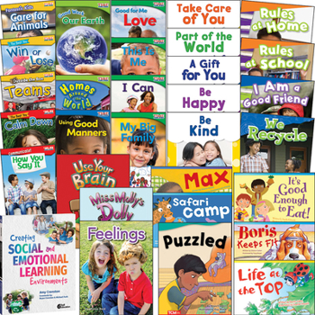 Hardcover Social Emotional 31-Book Set with Shell Book: Grades K-1 Book
