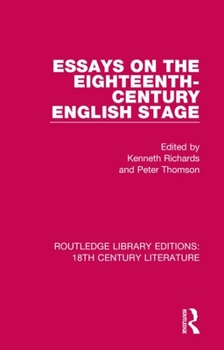 Paperback Essays on the Eighteenth-Century English Stage Book