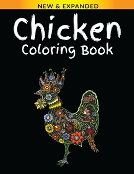 Paperback Chicken Coloring Book: A Fun Coloring Gift Book for Cow Lovers & Adults Book