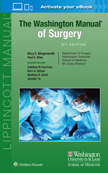 Paperback The Washington Manual of Surgery Book