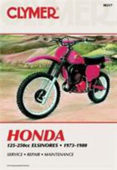 Paperback Honda Elsinores 125-250cc 73-80 Book