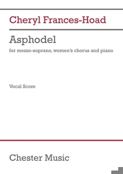Paperback Asphodel: For Mezzo-Soprano and Piano Book