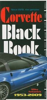 Paperback Corvette Black Book 1953-2009 Book