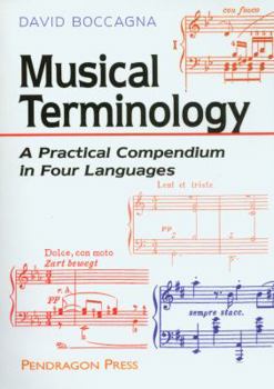 Paperback Musical Terminology: A Practical Compendium in Four Languages Book
