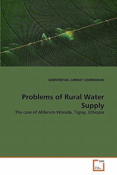 Paperback Problems of Rural Water Supply Book