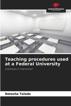 Paperback Teaching procedures used at a Federal University Book