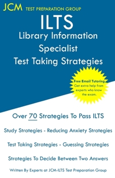 Paperback ILTS Library Information Specialist - Test Taking Strategies Book