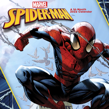 Calendar 2022 Spider-Man Wall Book