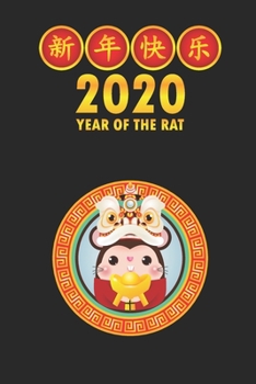 Paperback Chinese Zodiac Year Of The Rat Diary: A full year diary includes full Western and Chinese year Book